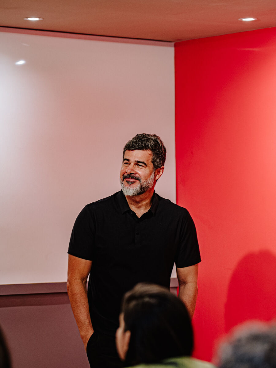 Pablo Monteiro em encontro com empresários
